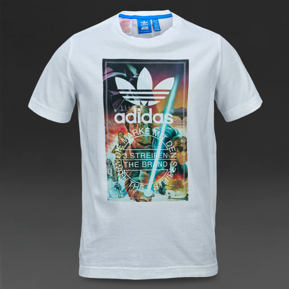 Adidas Originals Archive Tee White for Boys